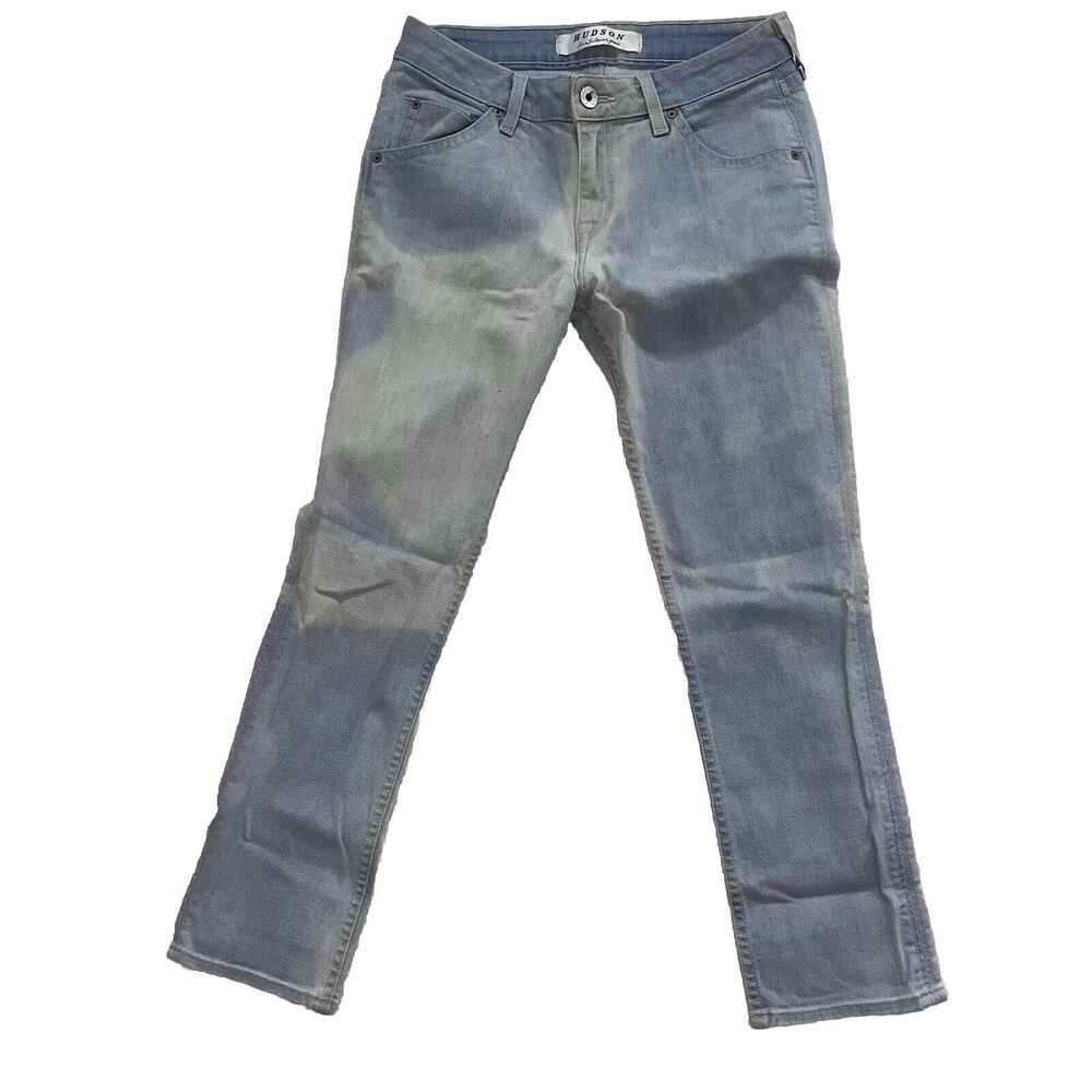 Hudson Jeans Women's Size 28 Flap Pockets Straight Cropped